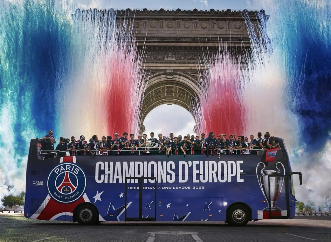 A digital powerhouse on display for PSG during the 2025 Champions League Final