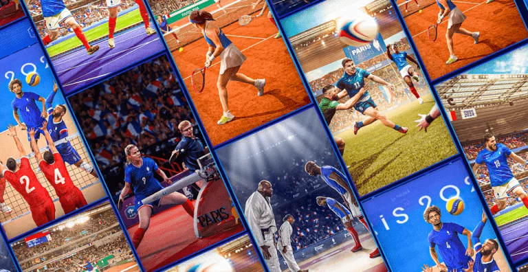 Samba Digital anime les fédérations françaises avec une campagne innovante pour la FFF aux Jeux de Paris 2024.